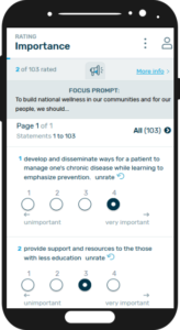 groupwisdom on a smartphone